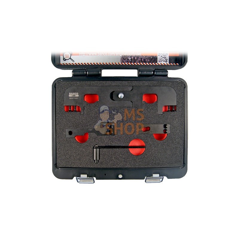 BE507102;BAHCO;Coffret d'outils de calage pour moteurs PSA 1.0-1.2 Essence;pièce détachée