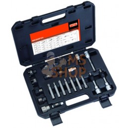 BE500P2412;BAHCO;Coffret d'extraction d'alternateur, 24 pieces;pièce détachée