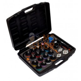 BE400P24;BAHCO;Coffret de testeur de pression de liquide de refroidissement;pièce détachée