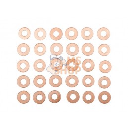 BE1305P450WS09;BAHCO;Jeu de 30 rondelles cuivre pour injecteurs;pièce détachée