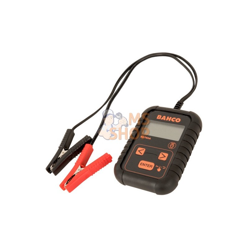 BBT60A;BAHCO;Testeur digital de batteries 12 V;pièce détachée BBT60A;BAHCO;Testeur digital de batteries 12 V;pièce détachée