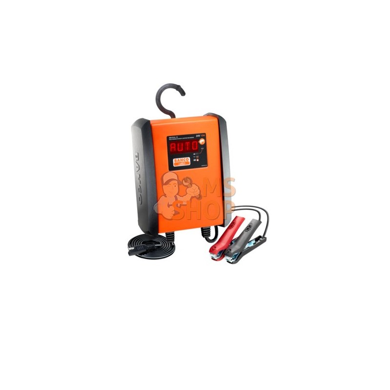 BBCE24-10;BAHCO;Chargeur / mainteneur de charge automatique 10 Ampères pour batteries 24V;pièce détachée
