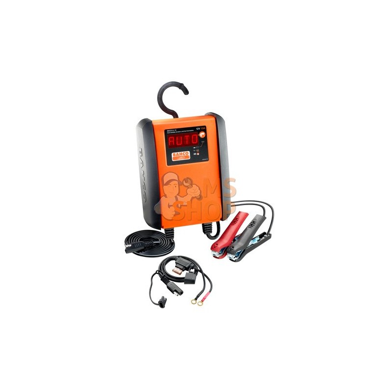 BBCE12-10;BAHCO;Chargeur / mainteneur de charge automatique automatique 10 Ampères pour batteries 12V;pièce détachée BBCE12-10;BAHCO;Chargeur / mainteneur de charge automatique automatique 10 Ampères pour batteries 12V;pièce détachée