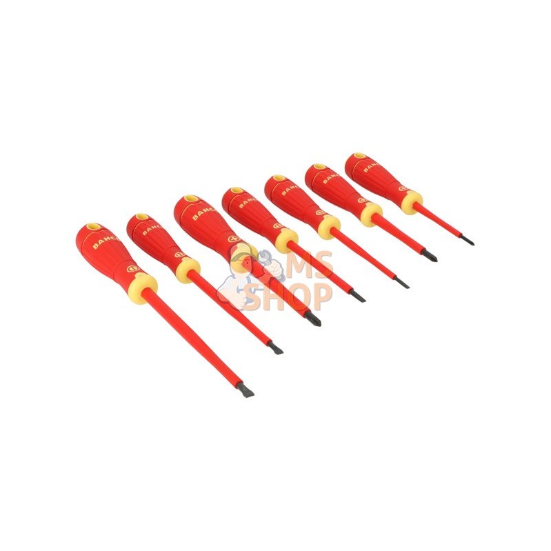 B220.007;BAHCO;Jeu de 7 tournevis isolés BahcoFit;pièce détachée B220.007;BAHCO;Jeu de 7 tournevis isolés BahcoFit;pièce détachée