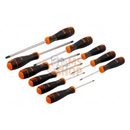 B219.210;BAHCO;Jeu de tournevis BahcoFit™ pour vis TORX® - 10 pcs;pièce détachée