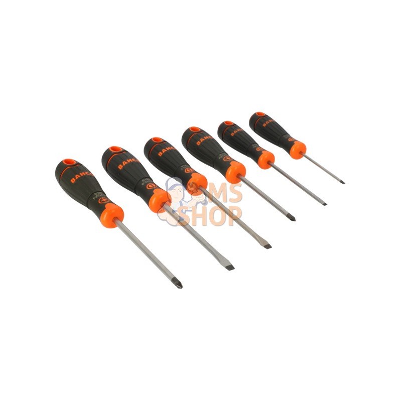 B219.016;BAHCO;Jeu de 6 tournevis BahcoFit;pièce détachée B219.016;BAHCO;Jeu de 6 tournevis BahcoFit;pièce détachée