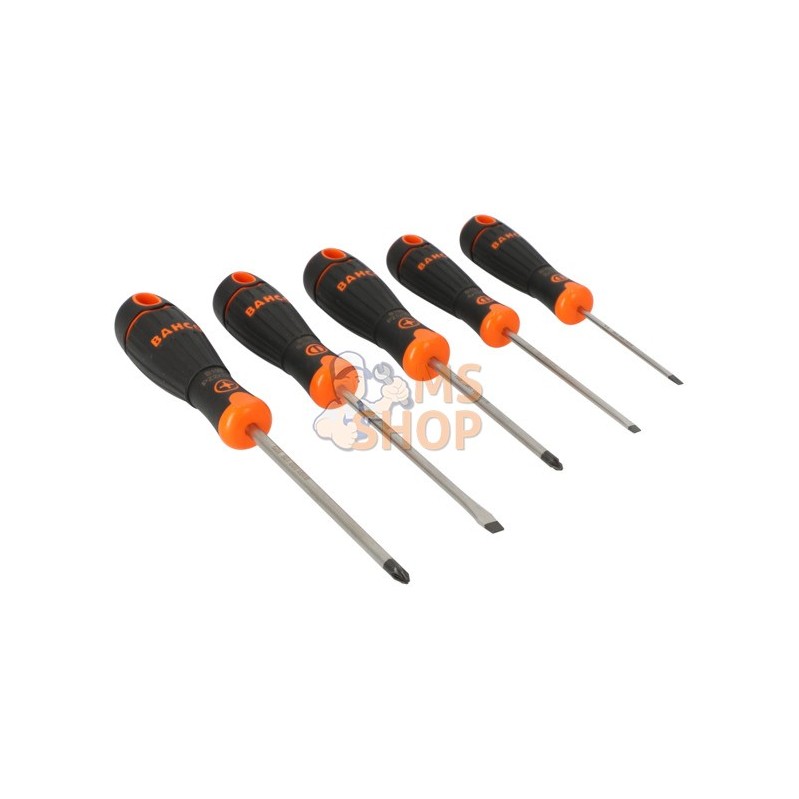 B219.015;BAHCO;Jeu de 5 tournevis BahcoFit;pièce détachée B219.015;BAHCO;Jeu de 5 tournevis BahcoFit;pièce détachée