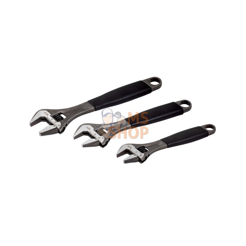 ADJUST 3-90;BAHCO;Jeu de 3 clés à molette Ergo™ série 90;pièce détachée ADJUST 3-90;BAHCO;Jeu de 3 clés à molette Ergo™ série 90;pièce détachée