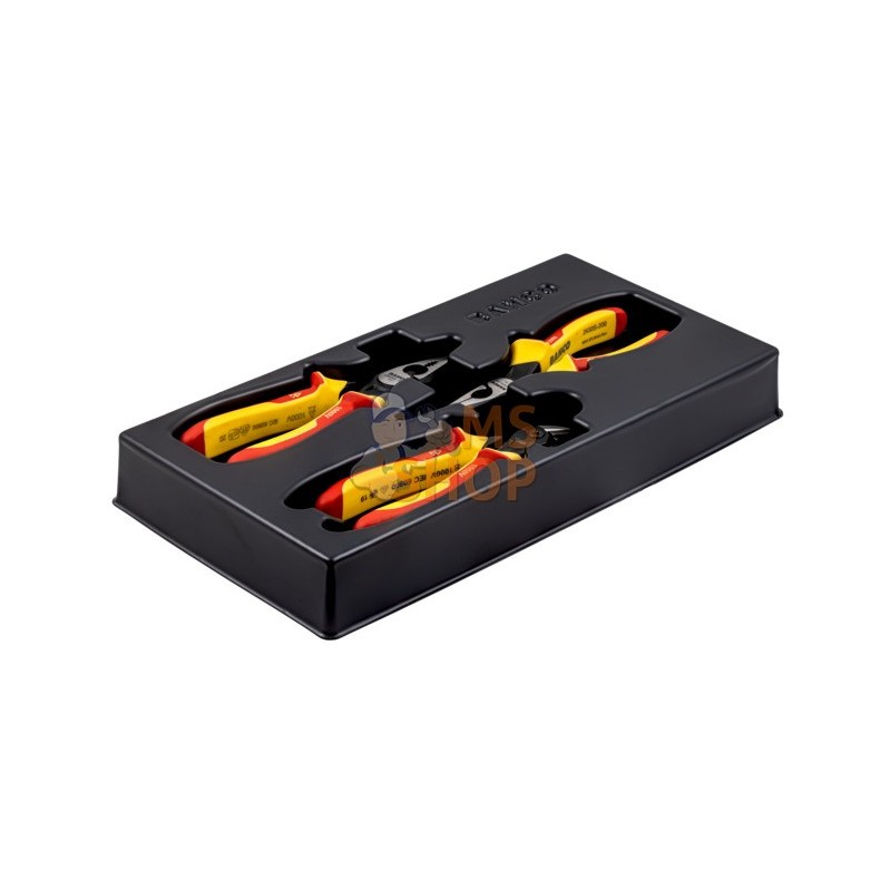 9897S/3;BAHCO;Jeu de pinces tous usages isolées ERGO™ - 3 pcs;pièce détachée 9897S/3;BAHCO;Jeu de pinces tous usages isolées ERGO™ - 3 pcs;pièce détachée