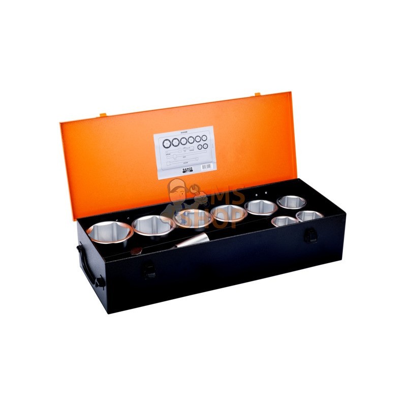 9540MB;BAHCO;Jeu de douilles 1", 11 pièces;pièce détachée 9540MB;BAHCO;Jeu de douilles 1", 11 pièces;pièce détachée