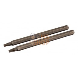 8930-2P;BAHCO;Lame 6 pans 1/4" pour vis TORX®, 100mm;pièce détachée