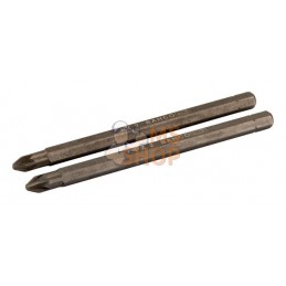 8830-2P;BAHCO;Lame 6 pans 1/4" pour vis Pozidriv® , 100mm;pièce détachée