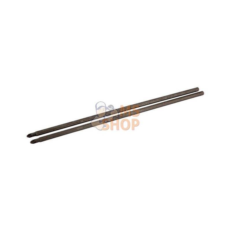 8810L-2P;BAHCO;Lame 6 pans 1/4" pour vis Pozidriv® , 300mm;pièce détachée 8810L-2P;BAHCO;Lame 6 pans 1/4" pour vis Pozidriv® , 300mm;pièce détachée