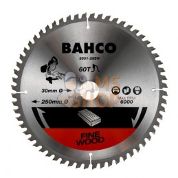 8501-18SW;BAHCO;Lames de scie circulaire pour le bois pour scies à onglet;pièce détachée