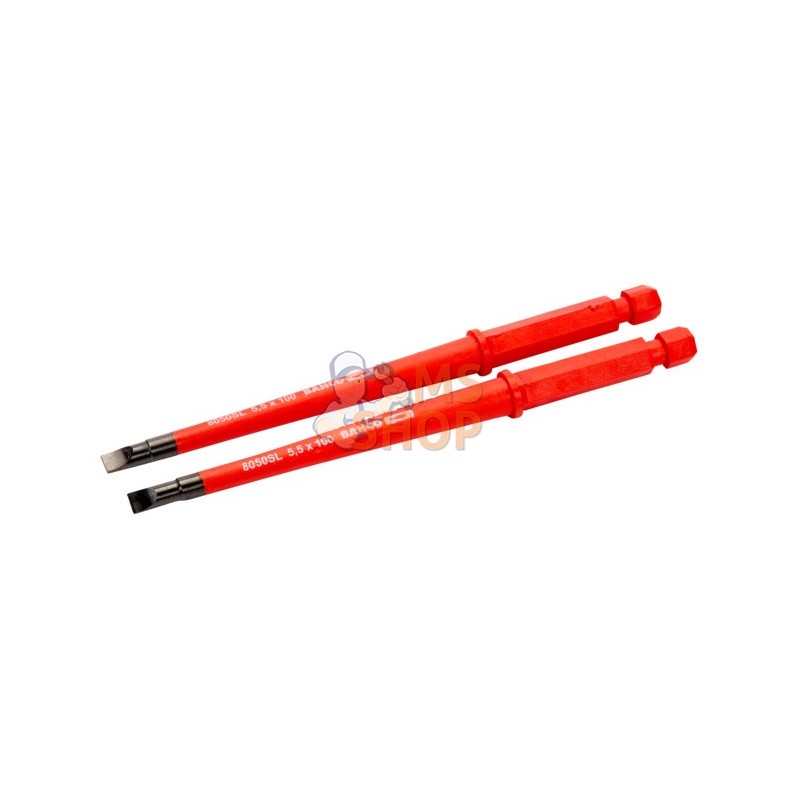 8050SL-2P;BAHCO;Lame interchangeable à diamètre réduit pour vis à fente. 100mm;pièce détachée