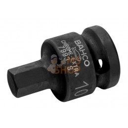 7993S0120;BAHCO;Douilles à choc tournevis carré conducteur 1/2" pour vis 6 pans, avec finition phosphatée;pièce détachée
