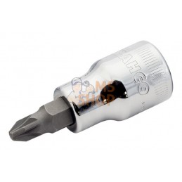 7809PZ-2;BAHCO;Douille tournevis 1/2 pour vis POZIDRIV®;pièce détachée
