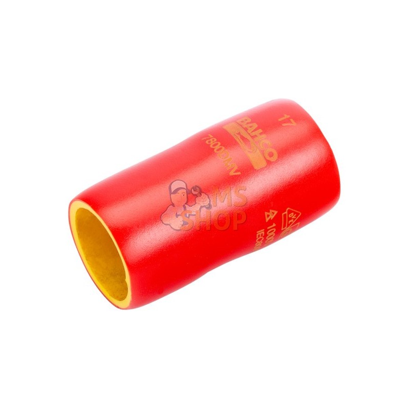 7800DMV-17;BAHCO;Douille 1/2" isolée;pièce détachée