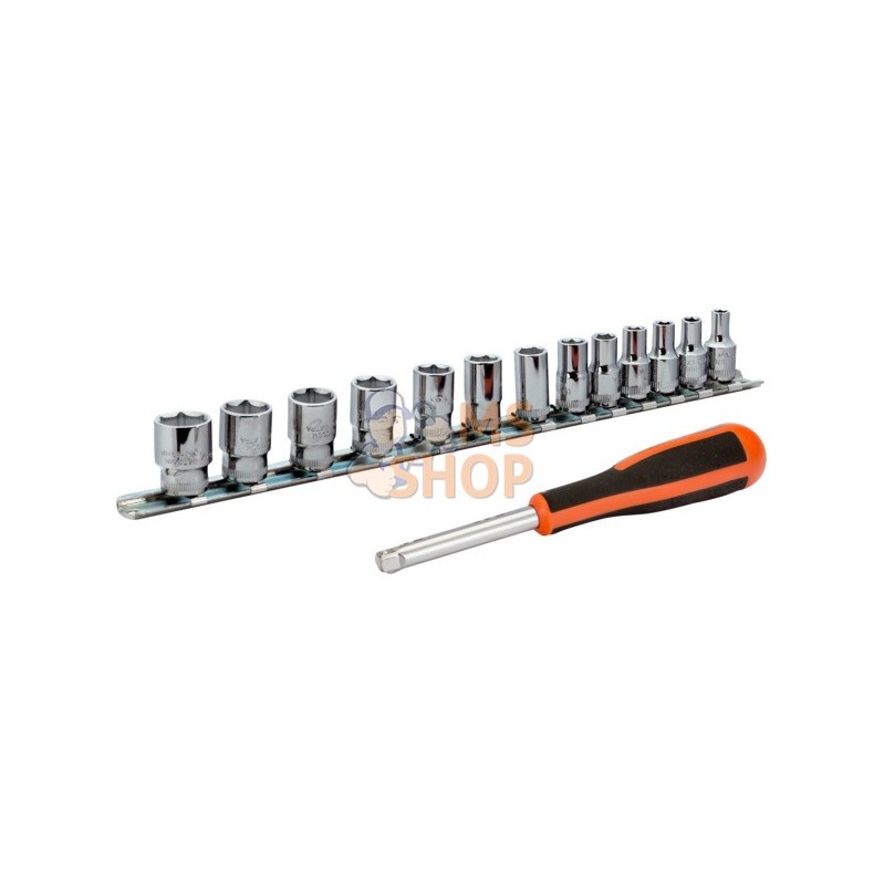 6729SM;BAHCO;Jeu de douilles 1/4", 13 pièces;pièce détachée 6729SM;BAHCO;Jeu de douilles 1/4", 13 pièces;pièce détachée