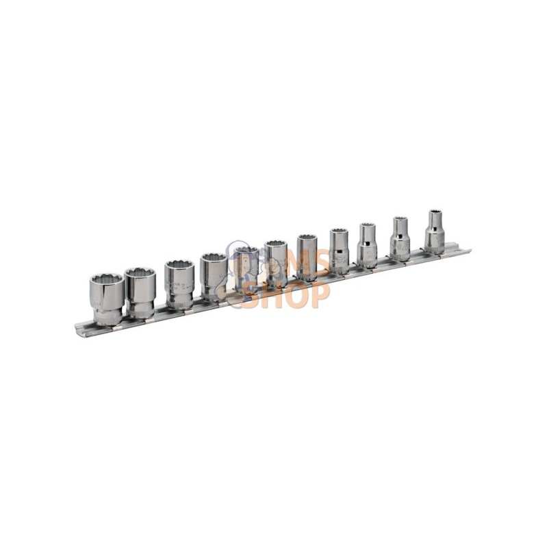 6711MB;BAHCO;Jeu de douilles 1/4", 11 pièces;pièce détachée 6711MB;BAHCO;Jeu de douilles 1/4", 11 pièces;pièce détachée