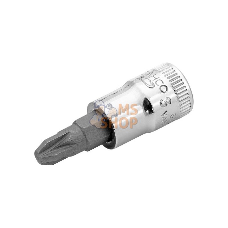 6709PZ-1;BAHCO;Douille tournevis 1/4" pour vis POZIDRIV®;pièce détachée 6709PZ-1;BAHCO;Douille tournevis 1/4" pour vis POZIDRIV®;pièce détachée