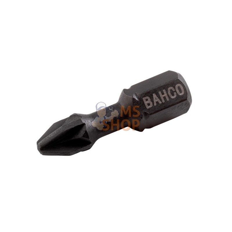 66IM/PZ2-2P;BAHCO;Jeu d'embouts à choc usage intensif 1/4" pour vis Pozidriv 25 mm;pièce détachée 66IM/PZ2-2P;BAHCO;Jeu d'embouts à choc usage intensif 1/4" pour vis Pozidriv 25 mm;pièce détachée