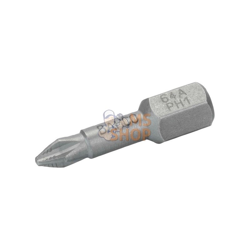 64A/PH1;BAHCO;Embouts à torsion ACR Phillips - 25 mm;pièce détachée