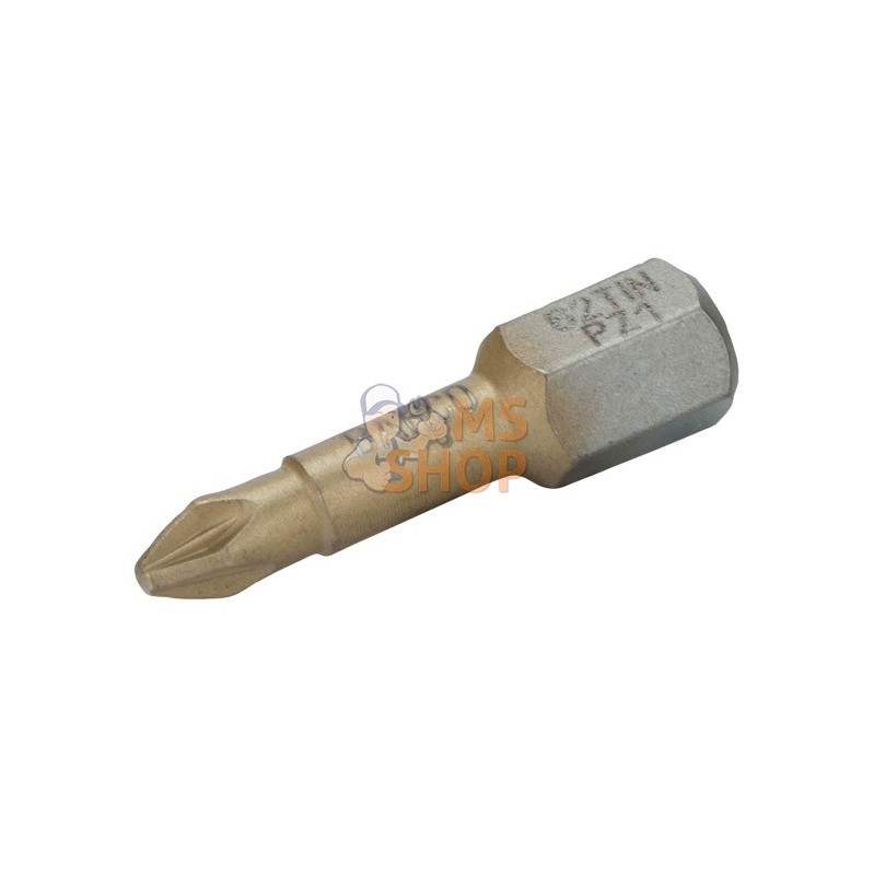 62TIN/PZ2;BAHCO;Embouts à torsion en titane Pozidriv - 25 mm;pièce détachée 62TIN/PZ2;BAHCO;Embouts à torsion en titane Pozidriv - 25 mm;pièce détachée