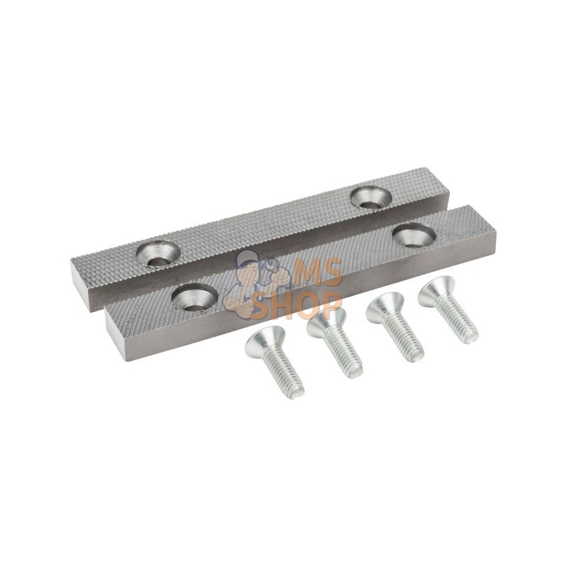 6072M1000;BAHCO;Paire de mors avec vis pour étau 6072;pièce détachée 6072M1000;BAHCO;Paire de mors avec vis pour étau 6072;pièce détachée