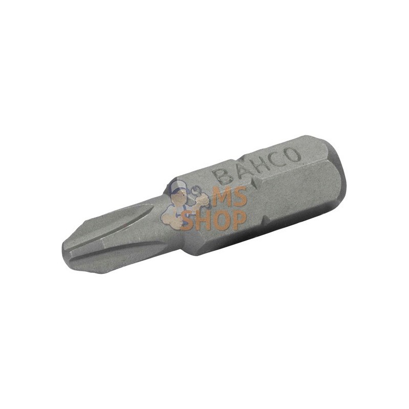 59S/PH2G-3P;BAHCO;Embouts standard Grabber Phillips - 25 mm;pièce détachée 59S/PH2G-3P;BAHCO;Embouts standard Grabber Phillips - 25 mm;pièce détachée