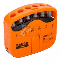 59S/7-4;BAHCO;Jeu d’embouts standard et porte-embouts - 7 pcs;pièce détachée
