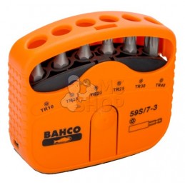 59S/7-3;BAHCO;Jeu d’embouts standard et porte-embouts - 7 pcs;pièce détachée