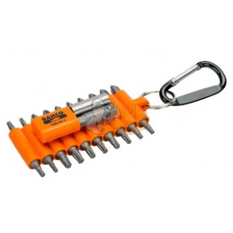 59S/22-2;BAHCO;Jeu d’embouts standard, porte-embouts et adaptateur douille 1/4" - 22 pcs;pièce détachée