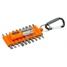 59S/22-1;BAHCO;Jeu d’embouts standard, porte-embouts et adaptateur douille 1/4" - 22 pcs;pièce détachée