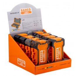 59/S54BC-IP;BAHCO;Jeu d’embouts standard, porte-embouts et adaptateur douille 1/4" - 54 pcs;pièce détachée