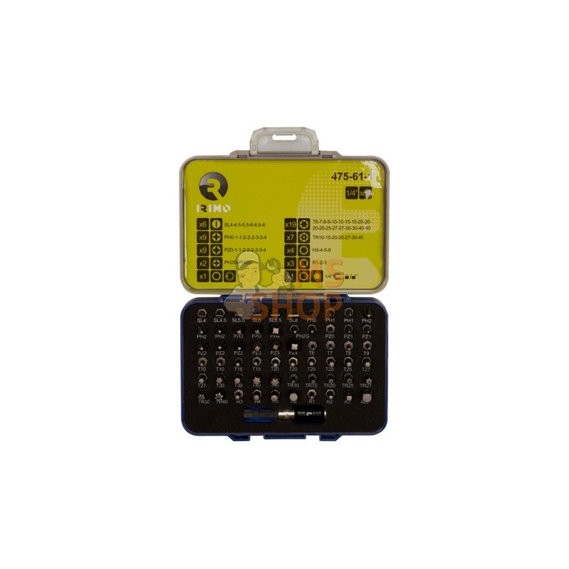 475-61-1;IRIMO;Coffret d'embouts 1/4";pièce détachée