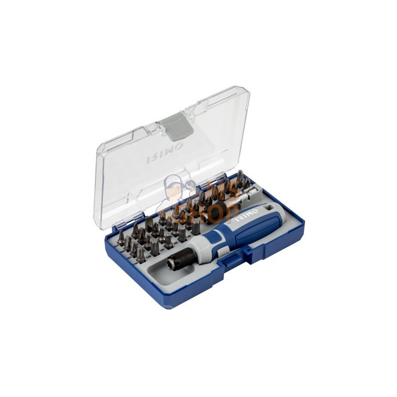 475-32A-1;IRIMO;Jeu de 32 embouts : 30 embouts, 1 porte-embout magnétique à dégagement rapide et 1 tournevis porte-embout pour e 475-32A-1;IRIMO;Jeu de 32 embouts : 30 embouts, 1 porte-embout magnétique à dégagement rapide et 1 tournevis porte-embout pour e