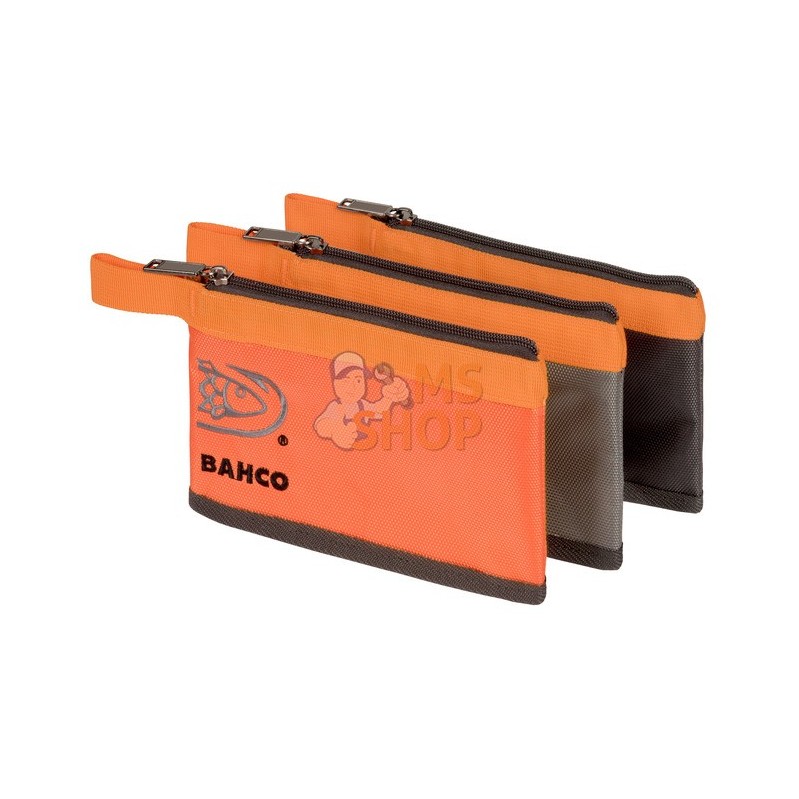 4750FB7-01;BAHCO;Pack de 3 petites pochettes de rangement 145 mm;pièce détachée 4750FB7-01;BAHCO;Pack de 3 petites pochettes de rangement 145 mm;pièce détachée