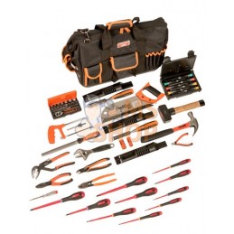 4750FB2-19TS001;BAHCO;Sac 4750FB2-19A avec 61 outils pour la maintenance;pièce détachée