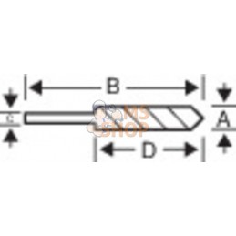 4656-22-920;BAHCO;Forets SDS Max pour béton armé;pièce détachée