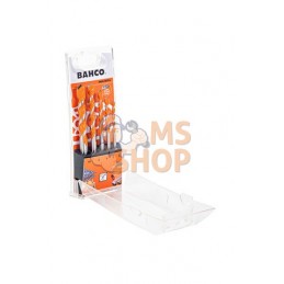 4629-SET-5;BAHCO;Jeu de forets pointe carbure multi usages - 5 pcs;pièce détachée
