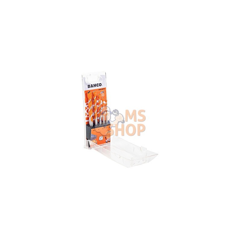 4629-SET-5;BAHCO;Jeu de forets pointe carbure multi usages - 5 pcs;pièce détachée 4629-SET-5;BAHCO;Jeu de forets pointe carbure multi usages - 5 pcs;pièce détachée