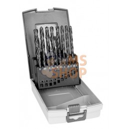 4515-SET-19;BAHCO;Jeu de forets HSS-R pour le métal - 19 pcs;pièce détachée