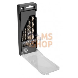 4513-SET-6;BAHCO;Jeu de forets HSS-G pour le métal - 6 pcs;pièce détachée