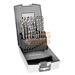 4513-SET-19;BAHCO;Jeu de forets HSS-G pour le métal - 19 pcs;pièce détachée