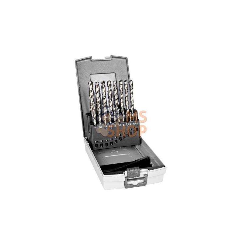 4513-SET-19;BAHCO;Jeu de forets HSS-G pour le métal - 19 pcs;pièce détachée 4513-SET-19;BAHCO;Jeu de forets HSS-G pour le métal - 19 pcs;pièce détachée