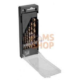 4511-SET-6;BAHCO;Jeu de forets Cobalt HSS-E pour le métal - 6 pcs;pièce détachée