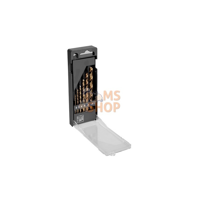 4511-SET-6;BAHCO;Jeu de forets Cobalt HSS-E pour le métal - 6 pcs;pièce détachée 4511-SET-6;BAHCO;Jeu de forets Cobalt HSS-E pour le métal - 6 pcs;pièce détachée