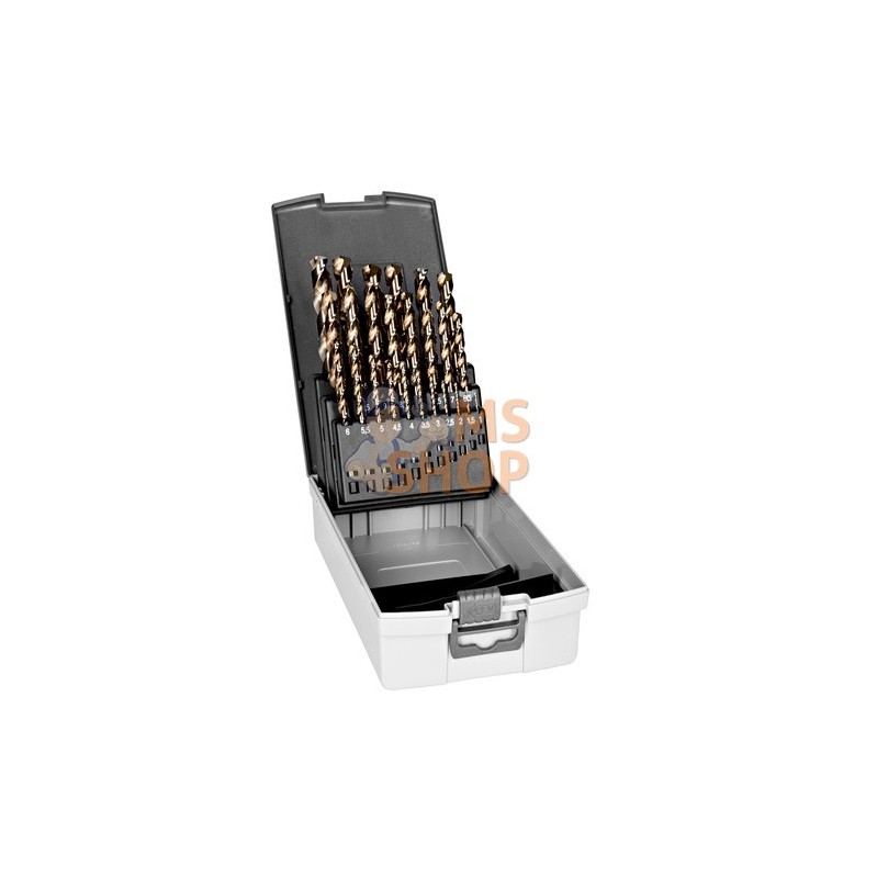 4511-SET-25;BAHCO;Jeu de forets Cobalt HSS-E pour le métal - 25 pcs;pièce détachée 4511-SET-25;BAHCO;Jeu de forets Cobalt HSS-E pour le métal - 25 pcs;pièce détachée