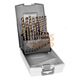 4511-SET-19;BAHCO;Jeu de forets Cobalt HSS-E pour le métal - 19 pcs;pièce détachée